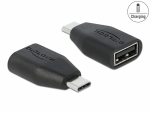 USB-C andmeside blokeerija, must, USB 2.0