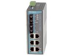 Switch: 6 x 10/100BaseT(X), 2 x 100BaseFX single-mode SC kuni 80km, 0 kuni 60&deg;C, mittemanageeritav DIN