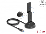 WiFi v&otilde;rgukaart: USB 3.0, AX5400, 2402Mbps 5GHz + 574 Mbps 2.4GHz, 802.11n/b/g/ac/ax