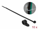 Kaablisidemed klambriga 350 x 4.8mm, mustad (10tk)