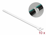 Takjapael kaabliside 12mm x 250mm, valge (10.tk)