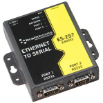 RS-232 server, 2 porti, -10&ordm;C kuni +60&ordm;C, 5 VDC - 30 VDC