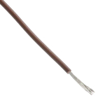 Montaažijuhe 0,23mm&sup2;, pruun AWG24 PVC 1000V -40&deg;C&hellip;80&deg;C MIL-W-76 MW 305m