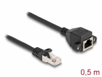 Pikenduskaabel RJ50 S/FTP 0.50m, must