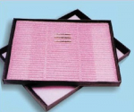 PACKING - Internal antistatic hard pink FOAM (108 place 60X3mm) - 235X294X6mm