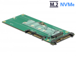 Konverter U.2 SFF-8639 NVMe / SATA 22 pin - 1 x M.2 Key M