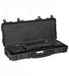 Kohver 989x415x157mm, veekindel, must, relvakotiga, IP67, 7.8kg