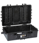 Kohver 585x386x198mm, veekindel, must, virnastatav, IP67, 3.3kg