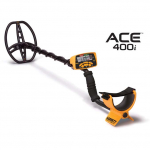 Metallidetektor Garrett ACE 400i, 8,5x11 tolli DD pool+poolikaitse, 10 KHz