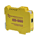 Ethernet I/O seade - 4 Analogue Output, -40&deg;C kuni +80&deg;C, 5 VDC - 30 VDC