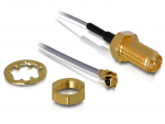 &Uuml;leminek antennile RP-SMA - MHF I 1.13, 20cm, 10mm keermega, 6 GHz