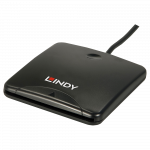 ID-kaardilugeja, must, USB2.0 - A pistik