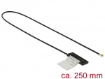 WLAN Antenn 1 dBi MHF IV /HSC MXHP32 &uuml;hilduv otsik 802.11 ac/a/h/b/g/n CCD 250mm PCB Internal ise kleepuv