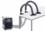 Jootegaaside imur ZeroSmog Guard 2 Kit 2 - Dual User Filtration Unit with Hoses, Desk Mount shutoff valve and ALFA Nozzles