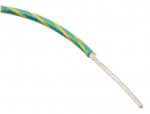 Montaažijuhe 1,33mm&sup2;, kolla-roheline AWG16 UL1007/1569 305m