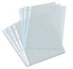 DOCUMENT POCKET Size A4 with holes permanent antistatic Packages of 100