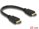 HDMI kaabel 0.25m, ethernet, 4K 3840x2160@30Hz, must