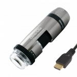HDMI/DVI mikroskoop HDMI/DVI, 10~55x, alumiinium, 2 t&ouml;&ouml;kaugust, polarisaator
