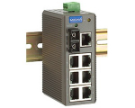 Switch: 7 x 10/100BaseT(X), 1 x 100BaseFX multi-mode SC, -10 kuni 60&deg;C, mittemanageeritav, plastikust DIN
