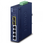 Switch: 4 x 10/100/1000Mbps, 2 x SFP, 1 x RJ-45 console, Layer 2/4