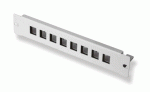 Paneel RJ45 Cat5e/Cat6 8 port 10 tolli hall t&uuml;hi