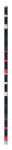 Toitepaneel 48 x C13 3.0m, CEE 16A 3F pistik, 1840x44x47mm, hall