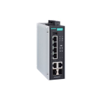 Switch: 4 x 10/100BaseT(X) PoE+, 2x 10/100/1000BaseT(X) v&otilde;i 100/1000BaseSFP, -40 kuni 75&deg;C