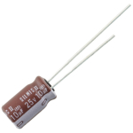 Elektrol&uuml;&uuml;t kondensaator 33uF 25V 85&deg;C 8x11,5mm, Elna SILMIC II Audio seeria