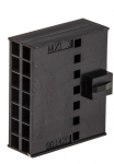 C-Grid III seeria 14-ne pisitikupesa korpus, 2.54mm samm, 2-realine, emane