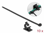 Kaablisidemed klambriga 250 x 7.2mm, mustad (10tk)