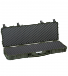 Relvakohver 1189x415x159mm, veekindel, roheline, lainelise vahuga, ratastega, 8.8kg