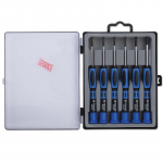 Kruvikeerajate komplekt, 6 osaline torx T7-T20, professionaalne