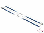 Kaablisidemed 500x4,6mm, terasest, sinised (10tk)