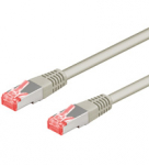 V&otilde;rgukaabel Cat6a S/FTP 0.5m, hall, PiMF, LSZH, CU
