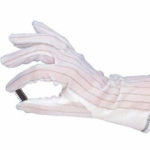 GLOVES - White Dissipative - large size - pair