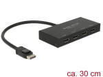Displayport splitter 1 sisse/ 4 v&auml;lja, 4K, 3840x2160, DP 1.2