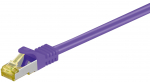 V&otilde;rgukaabel CAT6A S/FTP 10.0m, lilla, 500 MHz, PiMF, LSZH, CU, CAT 7 kaablist