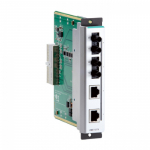 Moodul EDS-600 seeria switchidele: 2 x 10/100BaseT(X), 2 x 100BaseFX multi-mode (ST), -40 kuni 75˚C