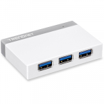 USB 3.0 hub, 4 porti, adapter kaasas (5VDC 3A)