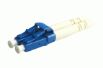 FO pistik singlemode LC duplex 2mm sinine
