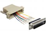 &Uuml;leminek Sub-D 25pin (F) - RJ45 (F) &uuml;hendamiskomplekt, hall