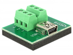 Mini USB (F) - Terminal Block 6pin