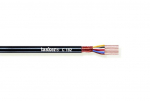 Audiokaabel 7x0.14mm&sup2;, must, PVC, OFC, varjestatud, 100m/rull