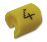 Kaablim&auml;rgis &acute;&acute;4&acute;&acute; kollane, 2,9-4,7mm, kaablile / 1000tk pakis