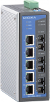 Switch: 5 x 10/100BaseT(X), 3 x 100BaseFX single-mode SC, 0 kuni 60&deg;C, &plusmn;24/&plusmn;48 VDC