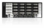 KVM switch: 4 porti, 2 x DVI, USB, audio (Dual Multiscreen)