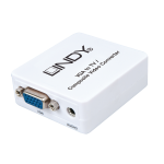 Konverter VGA - TV (komposiitvideo, heli), USB toide