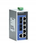 Switch: 6 x 10/100BaseT(X), 2 x 100BaseFX multi-mode SC, -40 kuni 75&deg;C, mittemanageeritav, plastikust DIN