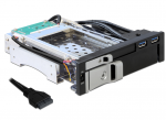 Mobile Rack SATA HDD paigaldamiseks: 1 x 2.5&Prime;, 1 x 3.5&Prime; SATA HDD, 2 x USB 3.0, vibratsiooni kaitse, 5.25&Prime;