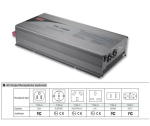 Inverter DC-AC 1500W 42~60V-230V 50Hz